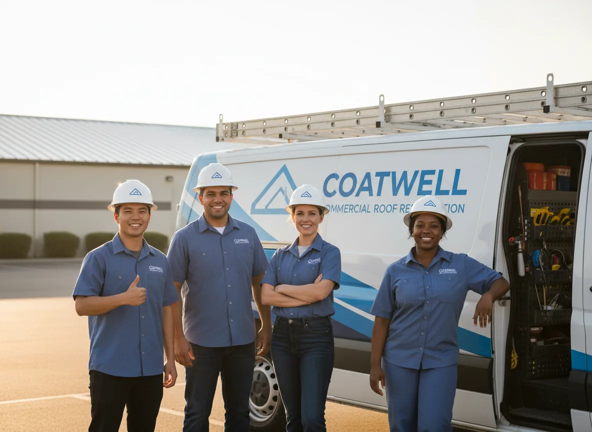 Commercial roof coating company in Gray Summit, MO